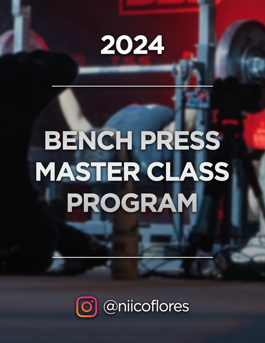 Bench Press Master Class Program